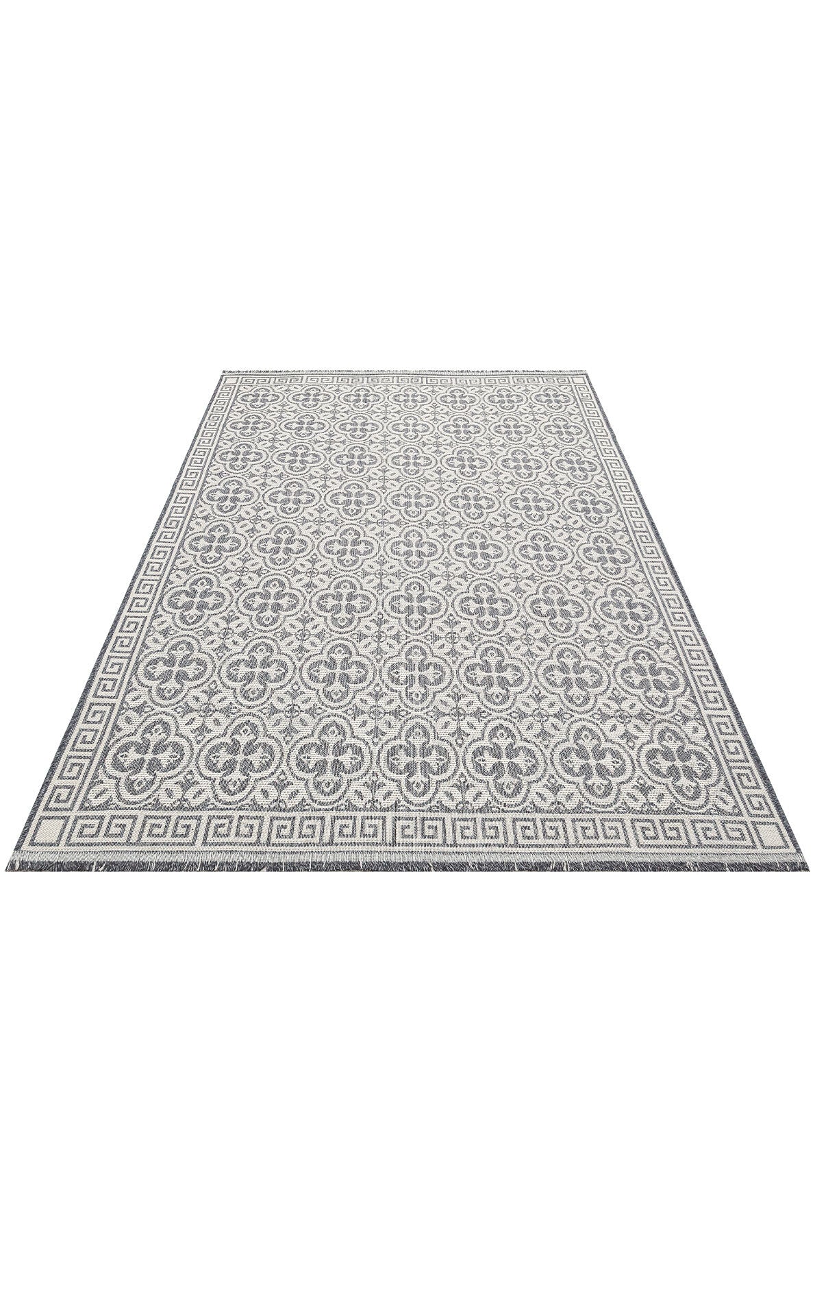 PNM 04 BEIGE - PANAMA - Natural Yıkanabilir Kaymaz Tabanlı Tok Dokuma Kilim